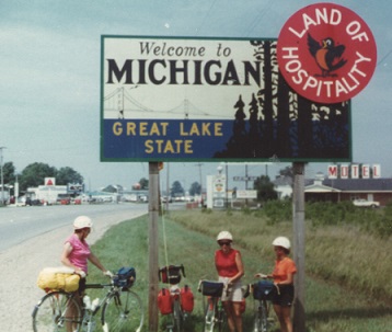 Ride to Michigan finish
